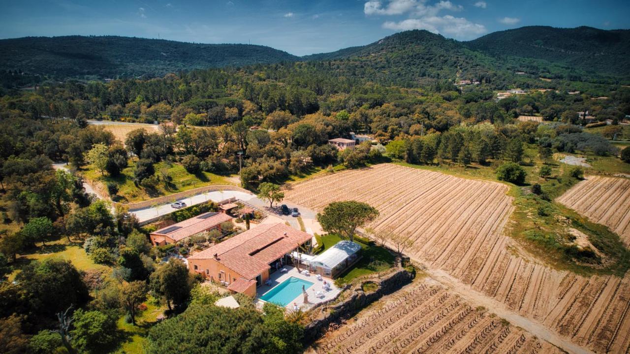 Domaine Au Coeur Des Vignes - Bastidon Raimu Apartment Le Plan-de-la-Tour Exterior foto